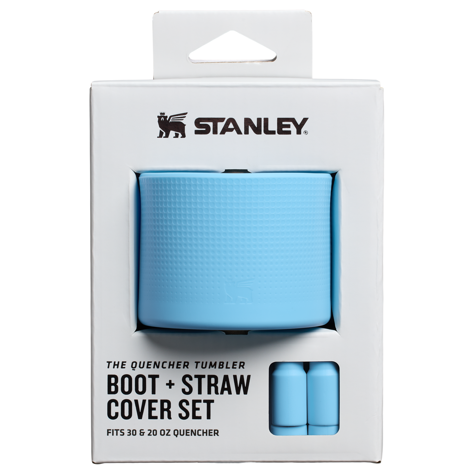 Stanley Quencher Tumbler Boot & Straw Cover In Sky Blue