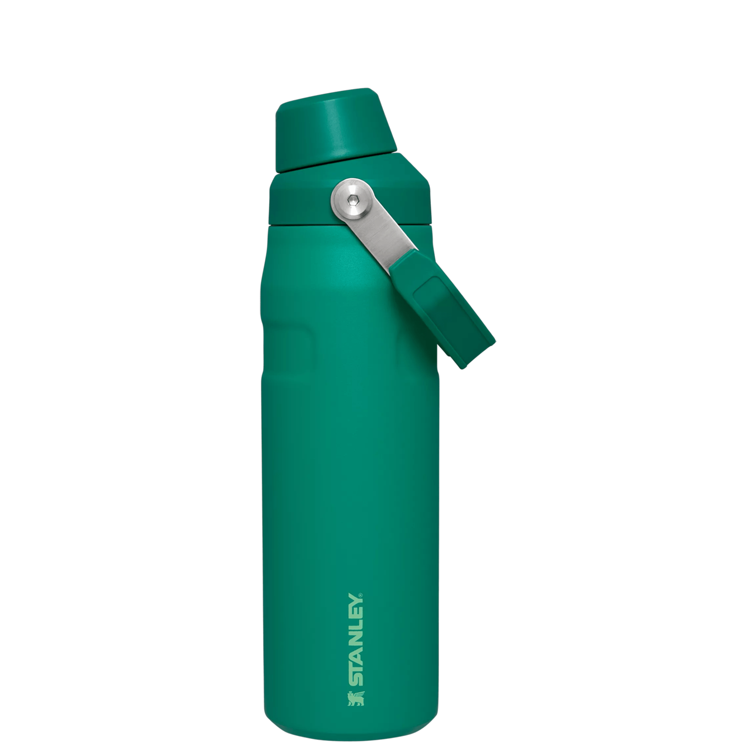 Stanley IceFlow Water Bottle with Fast Flow Lid 24 OZ In Alpine Green